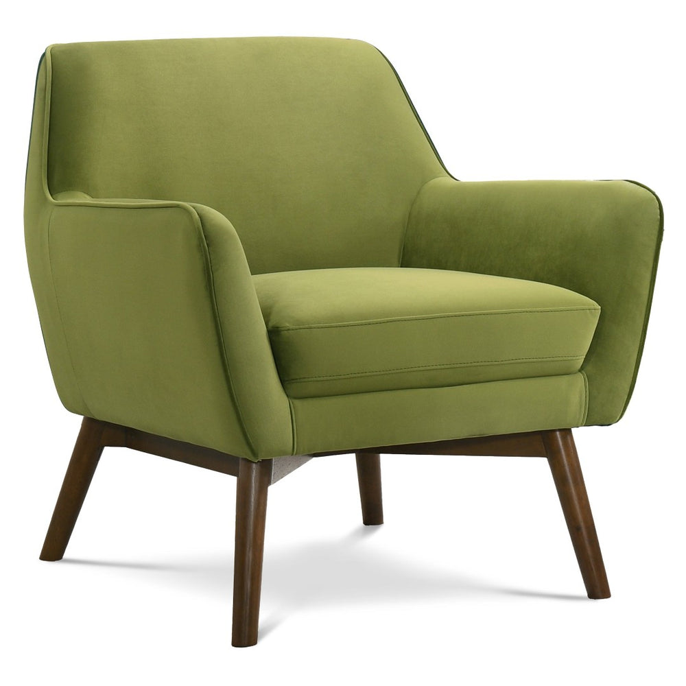 English Elm Mina Italian Inspired Vegan Leather Swivel Barrel Lounge Chair for Modern Living B183P423288