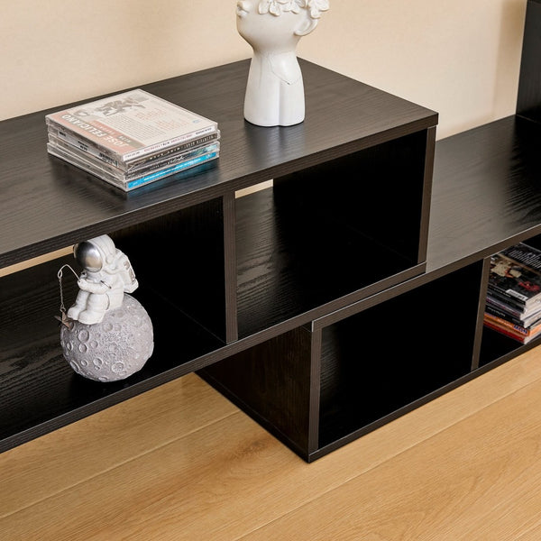 English Elm Modern Modular Mdf Entertainment Center Open Shelving Console for Any Room Layout W3875P435415