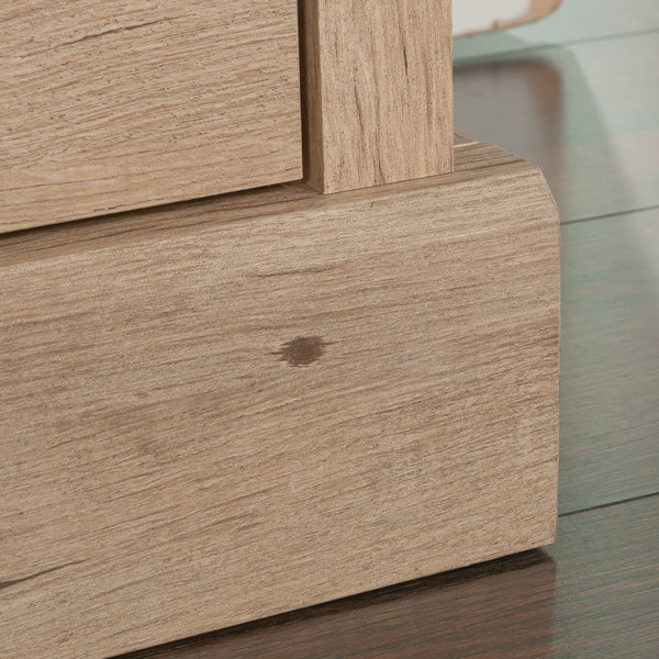 English Elm Credenza, Stylish Brown Engineered Wood Tv Stand For Up To 70” Tvs With Ample Storage Space B356P367929