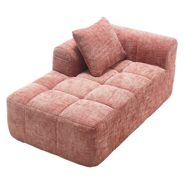 English Elm United We Win Chenille Loveseat Sofa - Minimalist Modular Sleeper For Cozy Living Rooms & Small Spaces W1568P255136-GIGA