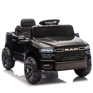English Elm Licensed Dodge Ram 3500 12v Kids Ride on Truck with Parental Remote and Rear Suspension W1578P346247