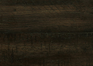 English Elm Transitional Driftwood Charcoal Upholstered Side Chairs Set of 2 — Acacia Veneer Plank Effect, 20.25x24x40.25" B011P289733