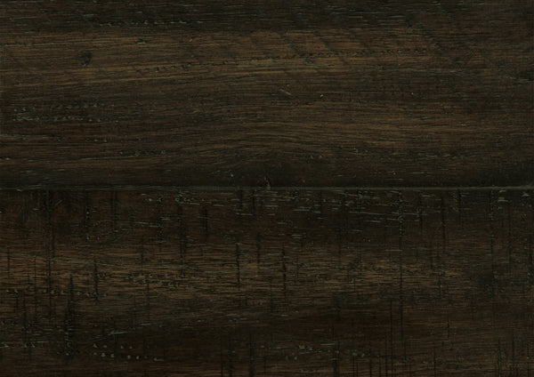 English Elm Solid Five Drawer Chest Acacia Wood Driftwood Charcoal Finish Transitional Bedroom Storage B011P208523
