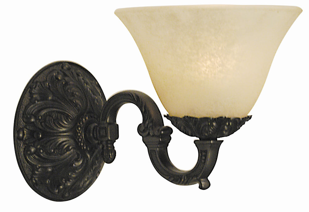 Framburg 1-light Elegant Napoleonic Sconce - Handcrafted Italian Design With Unique Texture And Depth Brushed Brass Metal 5941 Br