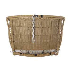 English Elm Christopher Knight Home® - Malia Wicker Hanging Chair With Plush Cushion - Stylish Indoor/Outdoor Seating For Relaxation & Comfort 67677.00LBGE