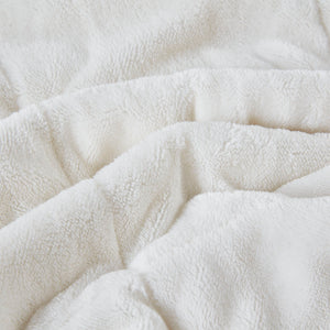 JLA Home Madison Park - Reversible HeiQ Smart Temperature blanket with plush reversible sides, all-season breathable comfort, OEKO-TEX certified Ivory MP51-6374