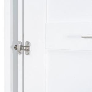 English Elm Twin Size Rotating Murphy Bed With Desk, Bookshelf & Storage – Smart Space-Saving Solution In White N820S00066K-GIGA