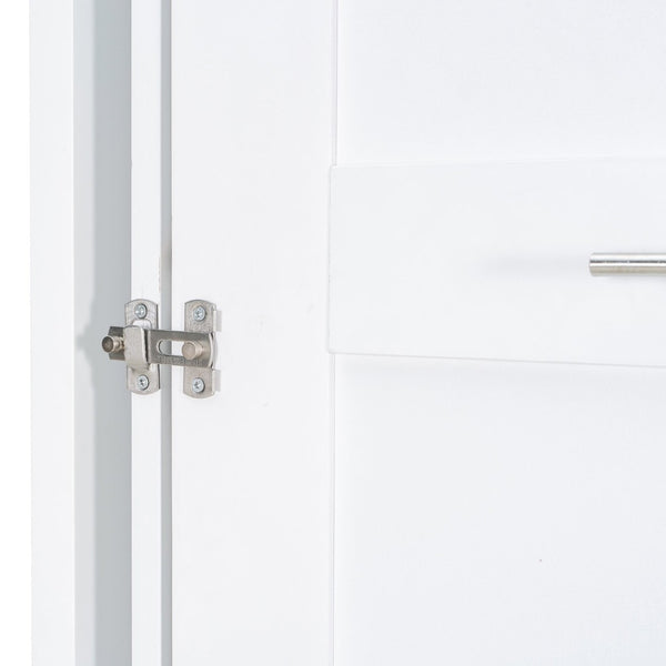 English Elm Twin Size Rotating Murphy Bed With Desk, Bookshelf & Storage – Smart Space-Saving Solution In White N820S00066K-GIGA