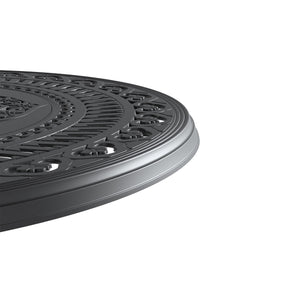 English Elm 3-Piece All-Weather Cast Aluminum Dining Set For Cozy Outdoor Spaces – Stylish & Durable Design! W1710S00211