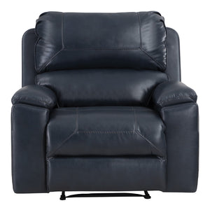 OSP Home Furnishings Santiago Recliner  Navy