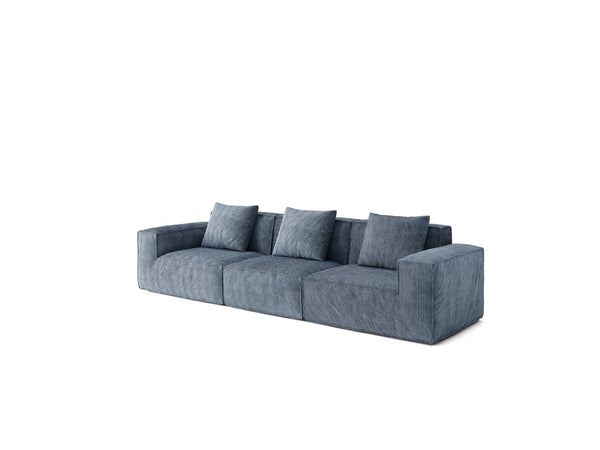 English Elm Belfin Modular Floor Sectional Sofa Convertible Cloud Lounger for Living Room or Studio W3147S00002