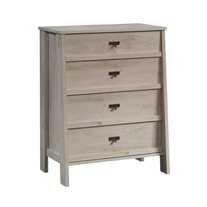 English Elm 4-Drawer Chest – Stylish Gray Storage Solution With Smooth Glides For Home, Office & Living Spaces B356P402590