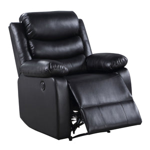 English Elm Black Power Recliner Plush Pillow-Top Arms, Independent Coil Support, Tight Cushions for Sleek Comfort and Durability B062P184508