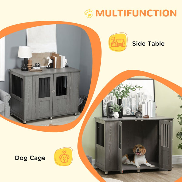 English Elm Pawhut Wooden 3 Tier Small Animal Habitat with Seesaws Ladders and Pullout Tray W2225P229254
