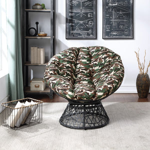 OSP Home Furnishings Papasan Chair Camo