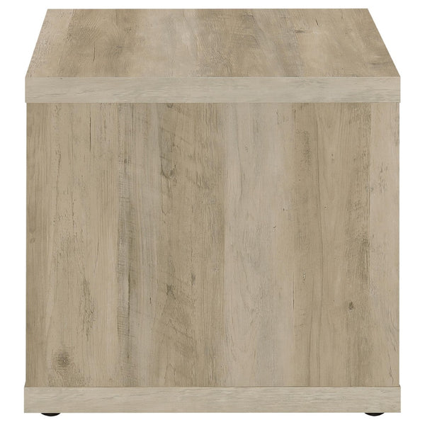 English Elm Hermosa Rustic Open Shelf Coffee and End Table Set for Farmhouse Living Rooms B062S01527