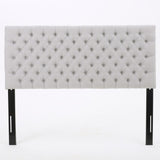 Christopher Knight Home® - Noble House - Jezebel Contemporary Full/Queen Tufted Fabric Headboard