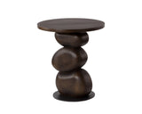 Paplo End Table - Medium Brown 111733  Sunpan