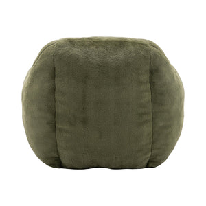 English Elm Bean Bag Chair - Plush Faux Fur Sofa With Back Support, Perfect For Any Room, Adults & Kids - Green W2200P326891