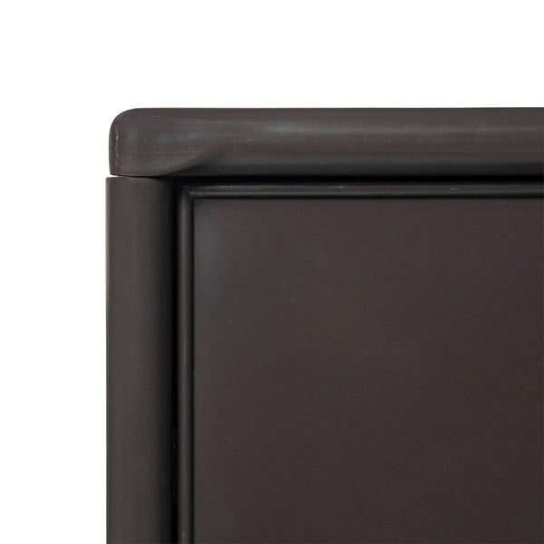 English Elm Christopher Knight Home® - Storage Acacia Wood 6-Drawer Cabinet for Living Room Entryway – Solid/Mfg Wood, Spacious 48" L x 37"H Dark Brown N780P294410P