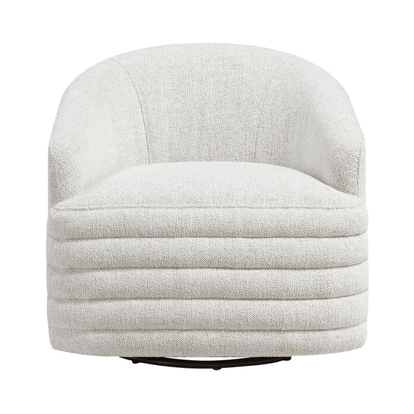 English Elm Contemporary Tufted Back Accent Chair with Reversible Removable Cushion, Solid Wood Legs, Cozy Upholstery Beige 31 L x 30.5 W x 31 H B011P379747