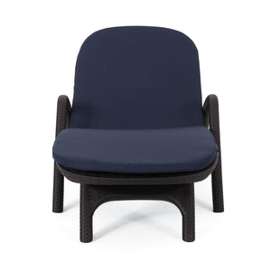 English Elm Christopher Knight Home® - Mikael Chaise Lounge With Cushion – Elegant Dark Brown Design For Ultimate Indoor & Outdoor Comfort 70798.00DNVY