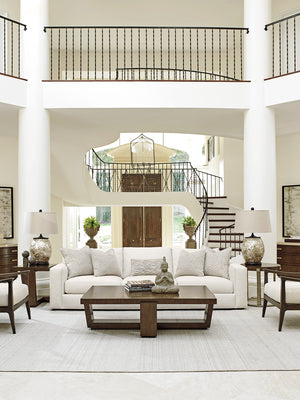 Lexington Esplanade Contemporary Cocktail Table - Elegant Cathedral Cherry Design With Architectural Details Carrillo  721-947