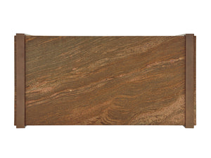 Lexington Intersect Cocktail Table - Contemporary Design With Asymmetrical Lines And Unique Brazilian Granite Top Palladian  790-943c