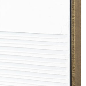 Crestview Collection White Ways Decorative Wall Art - Elegant Crestview Design For Stylish Home Décor - China Crafted   Cvtop3142