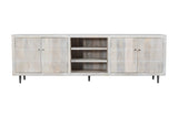 Moti Sarah 4-Door Media Cabinet Brushed Ivory 79118006