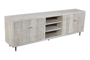 Moti Sarah 4-Door Media Cabinet Brushed Ivory 79118006