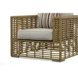 VIG Furniture Renava Ko Tao - Outdoor Beige + Wicker Lounge Chair VGATRASF-054-CHR