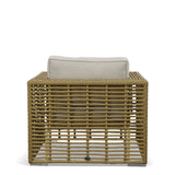 VIG Furniture Renava Ko Tao - Outdoor Beige + Wicker Lounge Chair VGATRASF-054-CHR