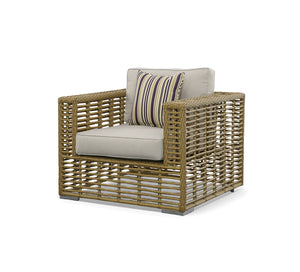 VIG Furniture Renava Ko Tao - Outdoor Beige + Wicker Lounge Chair VGATRASF-054-CHR