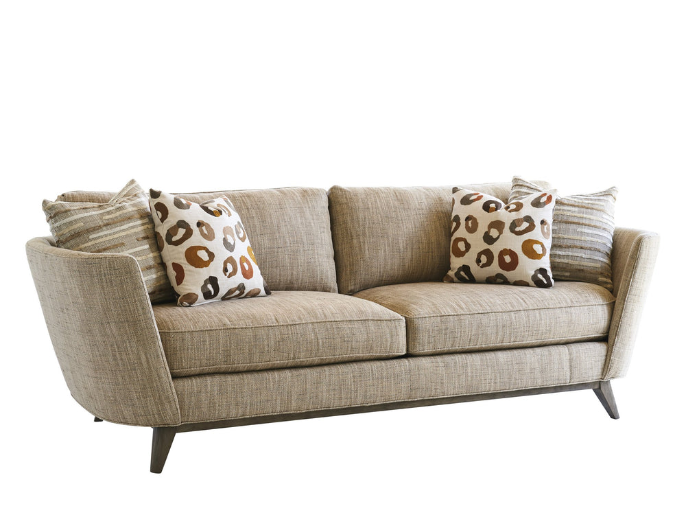 Lexington Kahn Sofa - Contemporary Elegance With Luxurious Down Cushions, Rich Earthy Fabrics & Timeless Design   7928-33-41