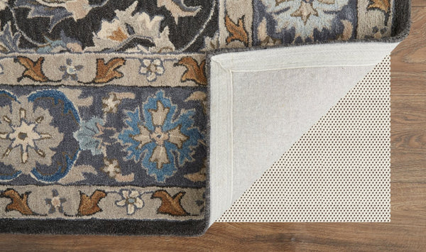 Feizy Rugs Rylan Hand-tufted Wool Rug - Elegant Floral Design With Cool Hues For A Transitional Home Aesthetic Taupe,Blue,Ivory Wool Ryl8643fchl000g00