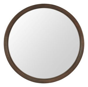 Zuo Modern Inikas Mirror Espresso - Elegant Fir Wood Design With Stunning Finish Perfect For Modern Spaces Brown Fir Wood,Glass 110719-zuo-modern