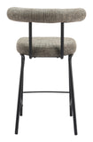 Kede Counter Stool Green Tweed 110099 Zuo Modern