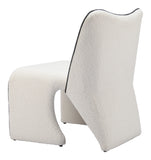 Novo Accent Chair Ivory 110201 Zuo Modern