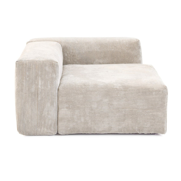 English Elm Pixel Modern Modular Sofa - Versatile L-Shaped 4-Seater In Cozy Corduroy, Perfect For Families! B341S00023-GIGA