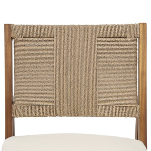 English Elm Christopher Knight Home® - Outdoor Arly Wood & Wicker Dining Chair Set Of 2 – Stylish, Durable, With Plush Cushions For Comfort N773P337372B