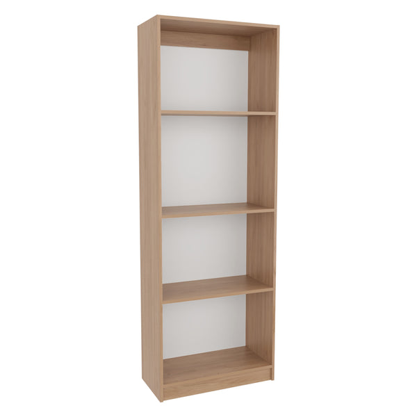 English Elm Bookcase, 11-Shelf Engineered Wood Organizer with Modern Oak & Wenge Finish, Durable, Eco-Friendly Storage Solution Natural Wood 39.37 L x 27.56 W x 3.54 H B097P296879