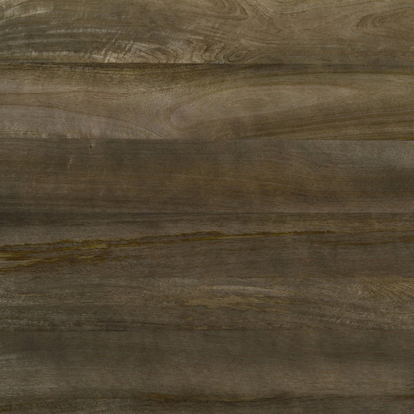 English Elm Roman Mango Brown Rectangular Dining Table with V-Leg Braces, Mango Wood Grain, Rustic Modern 80" Long B062P358239