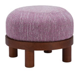 Gome Ottoman Wisteria Purple 110185 Zuo Modern