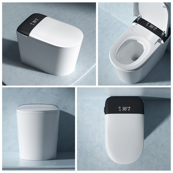 English Elm E40 Smart Toilet Bidet Combo with Heated Seat Auto Flush and Hands Free Spa Bath W3402P442697
