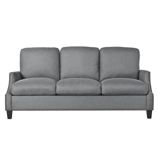 English Elm 3 Piece Living Room Sofa Set - Modern 3-Seater Sofa, Loveseat & Accent Chair For Cozy Spaces W680S00086