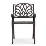 Christopher Knight Home® - Noble House - Alfresco Outdoor Bronze Cast Aluminum Dining Chairs (Set Of 2)