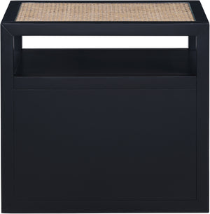 Cole Black Night Stand 797Black-NS Meridian Furniture