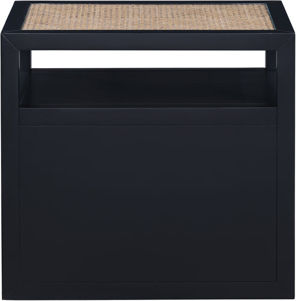 Cole Black Night Stand 797Black-NS Meridian Furniture