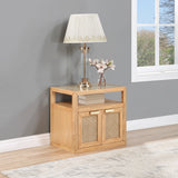 Cole Natural Night Stand 797Natural-NS Meridian Furniture